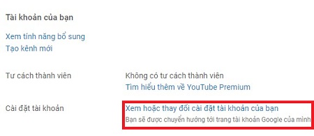 cach xoa tai khoan youtube 