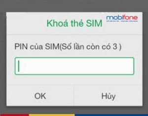 ma pin sim mobifone