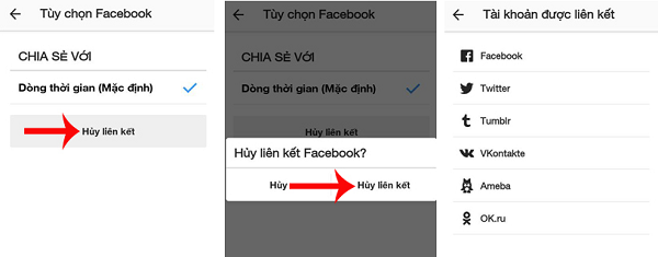 Meo huy lien ket instagram voi facebook Meo huy lien ket instagram voi facebook