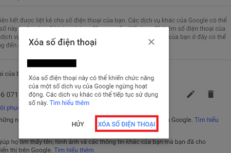 cach xoa so dien thoai trong gmail