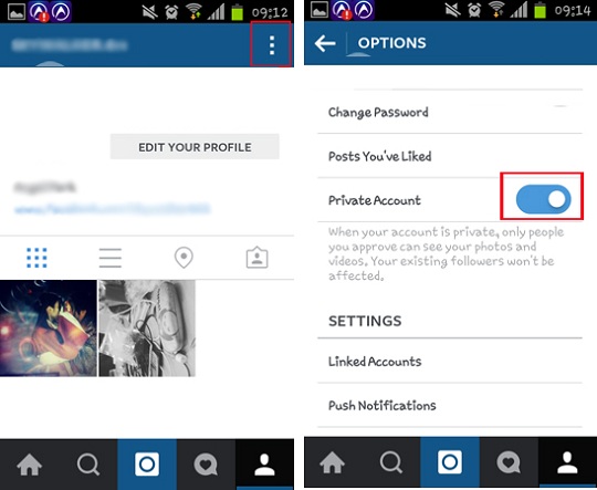 cach cai dat che do rieng tu tren instagram cach cai dat che do rieng tu tren instagram