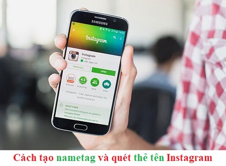 cach tao va quet the ten instagram cach tao va quet the ten instagram