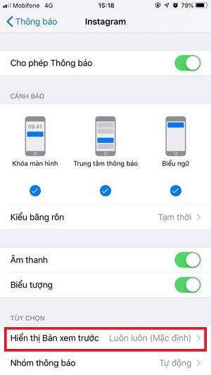 11 cách mở thông báo instagram trên iphone mới