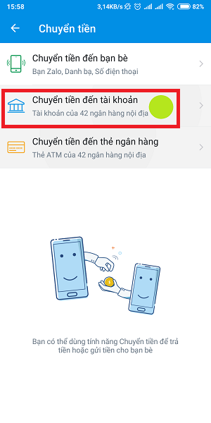 Thu thuat chuyen tien qua zalopay den cac ngan hang Thu thuat chuyen tien qua zalopay den cac ngan hang