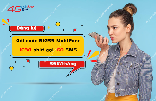 goi cuoc BIG59 MobiFone