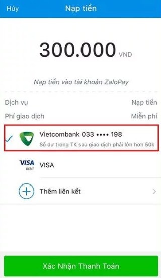 nap tien vao zalo pay nap tien vao zalo pay