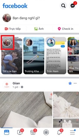 chan nguoi xem story tren facebook