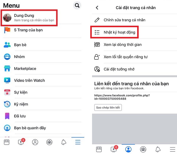 cach kiem tra IP dang nhap Facebook tren ios