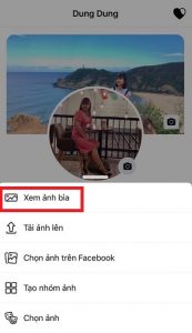 cach xoa anh bia Facebook dien thoai