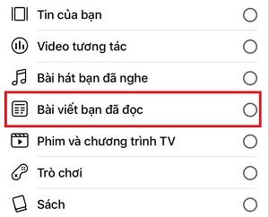 Meo xem lai bai viet da xem tren facebook don gian