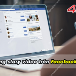 cach dang story video tren facebook bang may tinh