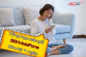 Gói cước 3G MobiFone 1 ngày
