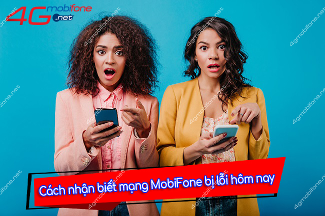 cách nhận biết mạng MobiFone bị lỗi