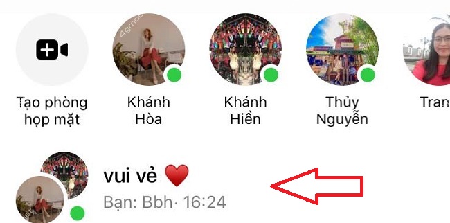 tim lai nhom chat tren messenger da xoa