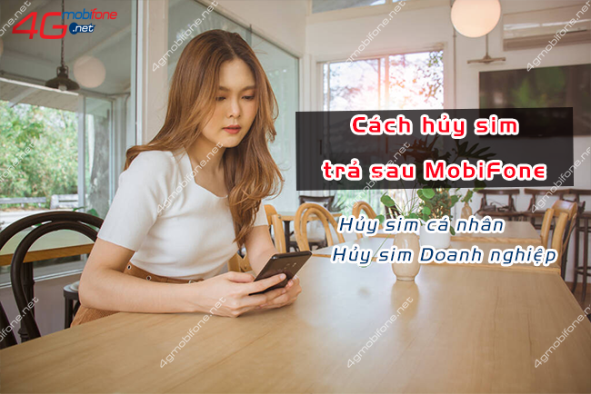 cach huy sim tra sau mobifone