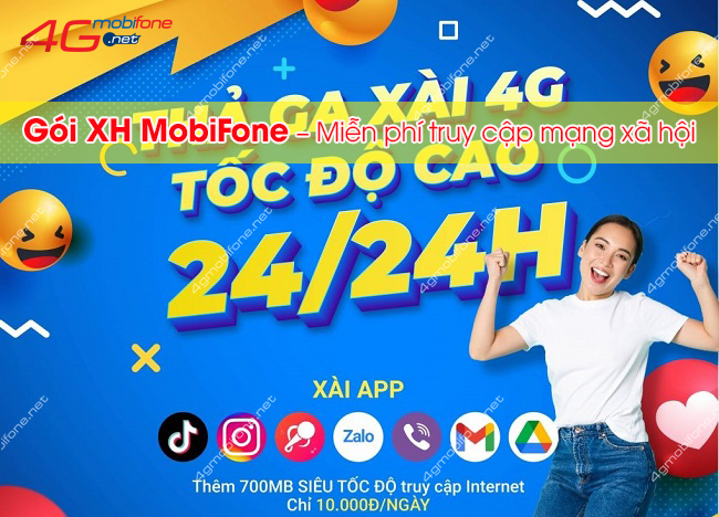 Gói cước XH MobiFone Gói XH MobiFone