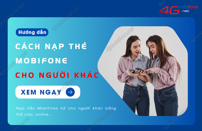 cach nap the mobi cho nguoi khac