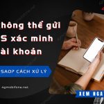 loi khong the gui tin nhan sms xac minh tai khoan