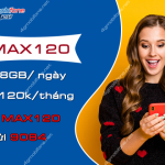 dang ky goi max120 cua mobifone