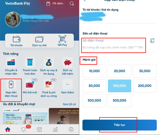 chuyen tien mobifone sang viettel ban tien mobifone sang viettel