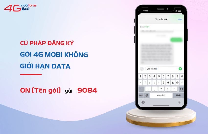 Cu phap dang ky goi 4G MobiFone khong gioi han data 