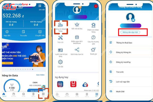kiem tra chuan hoa thong tin thue bao MobiFone nhu the nao kiem tra chuan hoa thong tin thue bao Mobifone