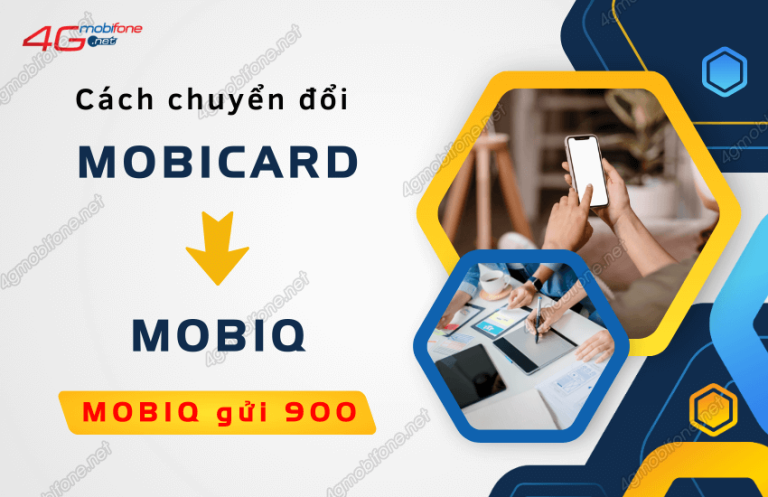 Cách chuyển đổi sim MobiCard sang MobiQ nghe gọi mãi mãi