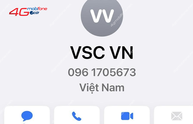 so dien thoai vsc vn la gi