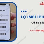 lo imei iphone co sao khong