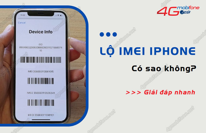 lo imei iphone co sao khong