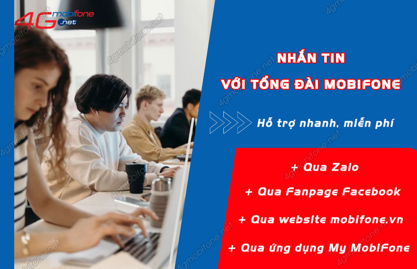 nhan tin voi tong dai mobifone