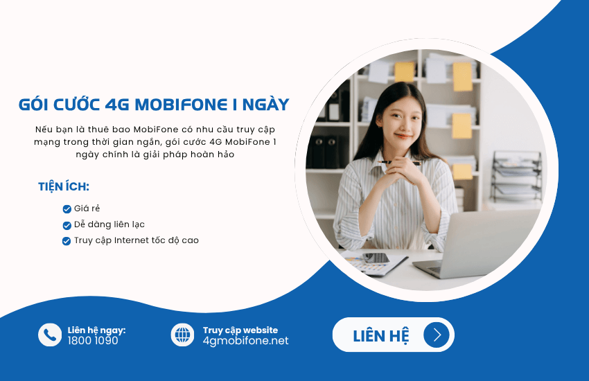 goi cuoc 4g mobifone 1 ngay