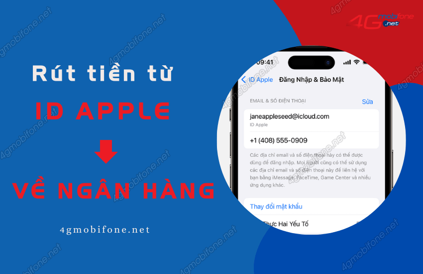 rut tien tu id apple ve ngan hang