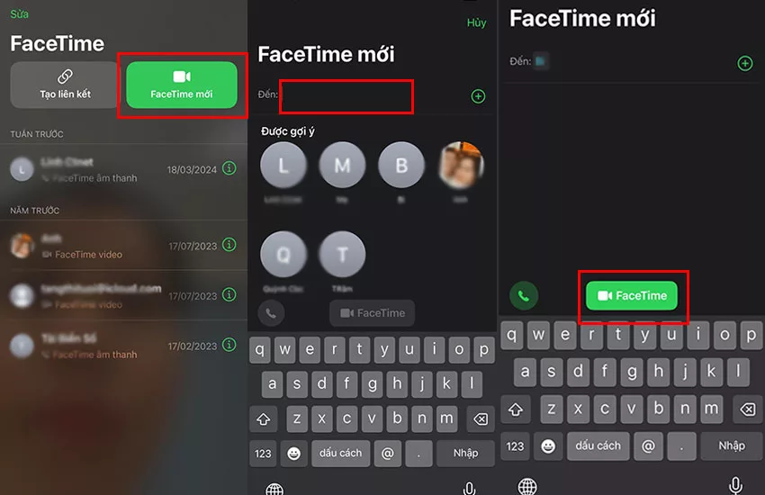 cach goi facetime ra nuoc ngoai