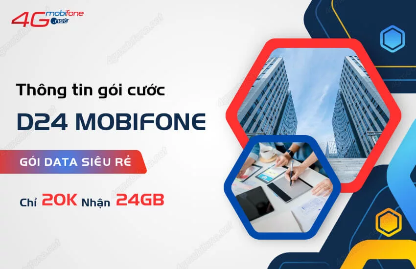 Cac cach dang ky goi D24 MobiFone