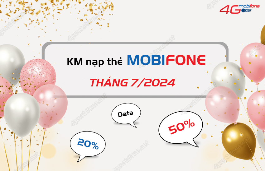 Cac ngay khuyen mai nap the Mobi thang 7/2024